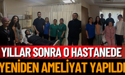 Yıllar Sonra O Hastanede Yeniden Ameliyat Yapıldı