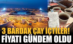 3 bardak çay için 750 lira ödediler!