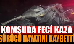 Afyon'da Feci Kaza, Sürücü Öldü