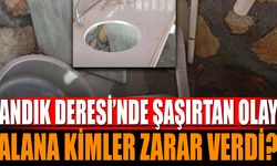 Andık Deresi'nde Şaşırtan Görüntü: Lavabolar Söküldü!