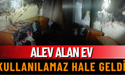 Alev Alan Ev Kullanılamaz Hale Geldi