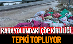 Eğirdir Karayolundaki Çöp Kirliliği Tepki Topluyor