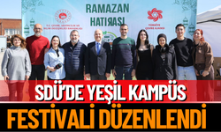 SDÜ’de Yeşil Kampüs Festivali Düzenlendi