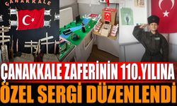 Aksu’da Çanakkale Zaferi’nin 110. yılına özel sergi düzenlendi