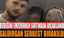 Bebeğini Emziren Kadın Sırtından Bıçaklandı