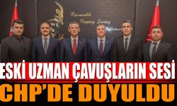 Eski Uzman Çavuşların Sesi CHP’de Duyuldu