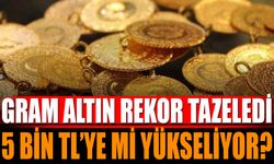 Gram Altın Rekor Tazeledi: 5000TL'ye Mi Yükseliyor?