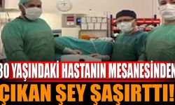 Afyon'da Hastanın Mesanesinden Çıkan Şey Şaşırttı!