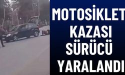 Davraz Mahallesi'nde Motosiklet Kazası: Sürücü Yaralandı