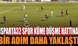 Ispartaspor Küme Düşme Hattına Bir Adım Daha Yaklaştı!