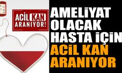 Isparta'da Acil Kan Aranıyor