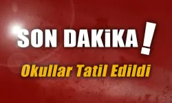 Isparta Şarkikarağaç'da Okullar Tatil Edildi !