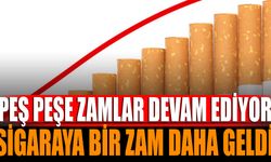 Peş Peşe Zamlar Devam Ediyor! Sigara Fiyatlarına Bir Zam Daha