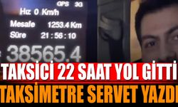 Taksicinin Mutlu Anları: 22 Saatte 38 Bin TL!