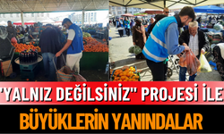 "Yalnız Değilsiniz" Projesi ile Büyüklerin Yanındalar