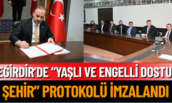 Eğirdir’de “Yaşlı ve Engelli Dostu Şehir” Protokolü İmzalandı