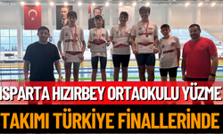 Isparta Hızırbey Ortaokulu Yüzme Takımı Türkiye Finallerinde