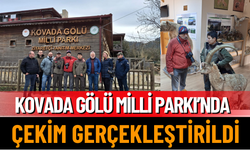 Kovada Gölü Milli Parkı’nda Çekim Gerçekleştirildi