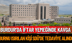 Burdur’da İftar Yemeğinde Kavga: Burnu Isırılan Kişi SDÜ’de Tedaviye Alındı