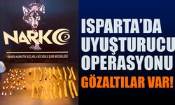 Isparta’da uyuşturucu operasyonu: 5 gözaltı