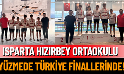 Isparta Hızırbey Ortaokulu Yüzmede Türkiye Finallerinde!