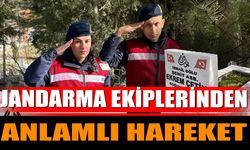 Jandarma Ekiplerinden Anlamlı Hareket