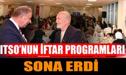 Itso’nun İftar Programları Sona Erdi