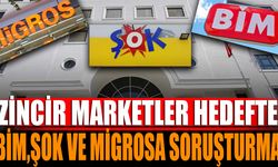 Zincir Marketler Hedefte: BİM, Migros ve Şok’a Soruşturma: