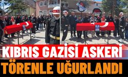 Kıbrıs Gazisi Askeri Törenle Uğurlandı