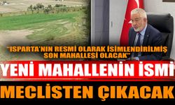 Yeni Mahallenin İsmi Meclisten Çıkacak