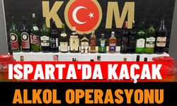 Isparta'da Kaçak Alkol Operasyonu: 125 Litre Ele Geçirildi