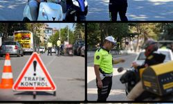 1 Saatlik Trafik Ve Asayiş Uygulamasında 4 Araç Sürücüsüne Ceza