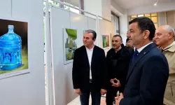 Denizli’de “Su ve Çevre” Temalı Karikatürler Görücüye Çıktı: 45 Ülkeden 968 Eser Sergilendi