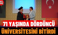 71 Yaşında Dördüncü Üniversitesini Bitirdi
