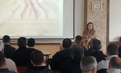 Isparta Açık Cezaevinde Hükümlülere Aile Eğitimi Verildi
