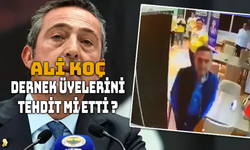Ali Koç Dernek Başkanını Tehdit Mi Etti ?