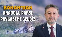 Bakan Yumaklı’dan Anadolu Parsı Paylaşımı