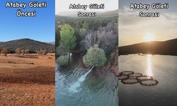 Atabey Göleti Bahar Yağışlarıyla Doldu!