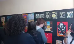 Burdur Lisesi Öğrencilerinden Sanat Dolu Yıl Sonu Sergisi!