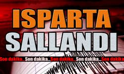 Son Dakika... Isparta'da Sallandı