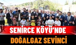 Senirce Köyü’nde Doğalgaz Sevinci: İlk Kazma Vuruldu