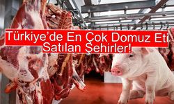 Türkiye’de en çok domuz eti satan şehirler açıklandı!