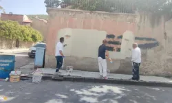 Afyonkarahisar'a Yakışmayan Duvar Temizlendi