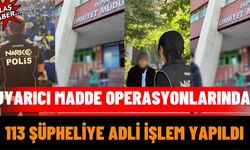 Isparta’da Uy*şturucu Operasyonlarında 113 Şüpheliye Adli İşlem Yapıldı