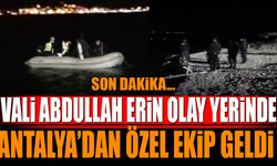 Gölde Kaybolan Adam İçin Antalya'dan Özel Ekip Geldi Arama Çalışmaları Derinleştirildi