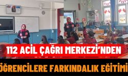 112 Acil Çağrı Merkezi’nden Öğrencilere Farkındalık Eğitimi