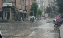 Isparta'da Sağanak Yağış Etkili Oldu