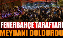 Fenerbahçeli Taraftarlar Isparta'da Meydanı Doldurdu
