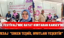 Gül Festivali’nde Hayat Kurtaran KANSEV’den Mesaj, “Erken Teşhis, Umutları Yeşertir