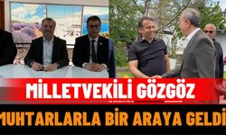 Milletvekili Gözgöz Muhtarlarla Bir Araya Geldi
